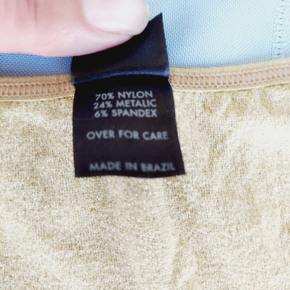 The Limited Gold Metallic Camisole Size Large - Picture 5 of 6